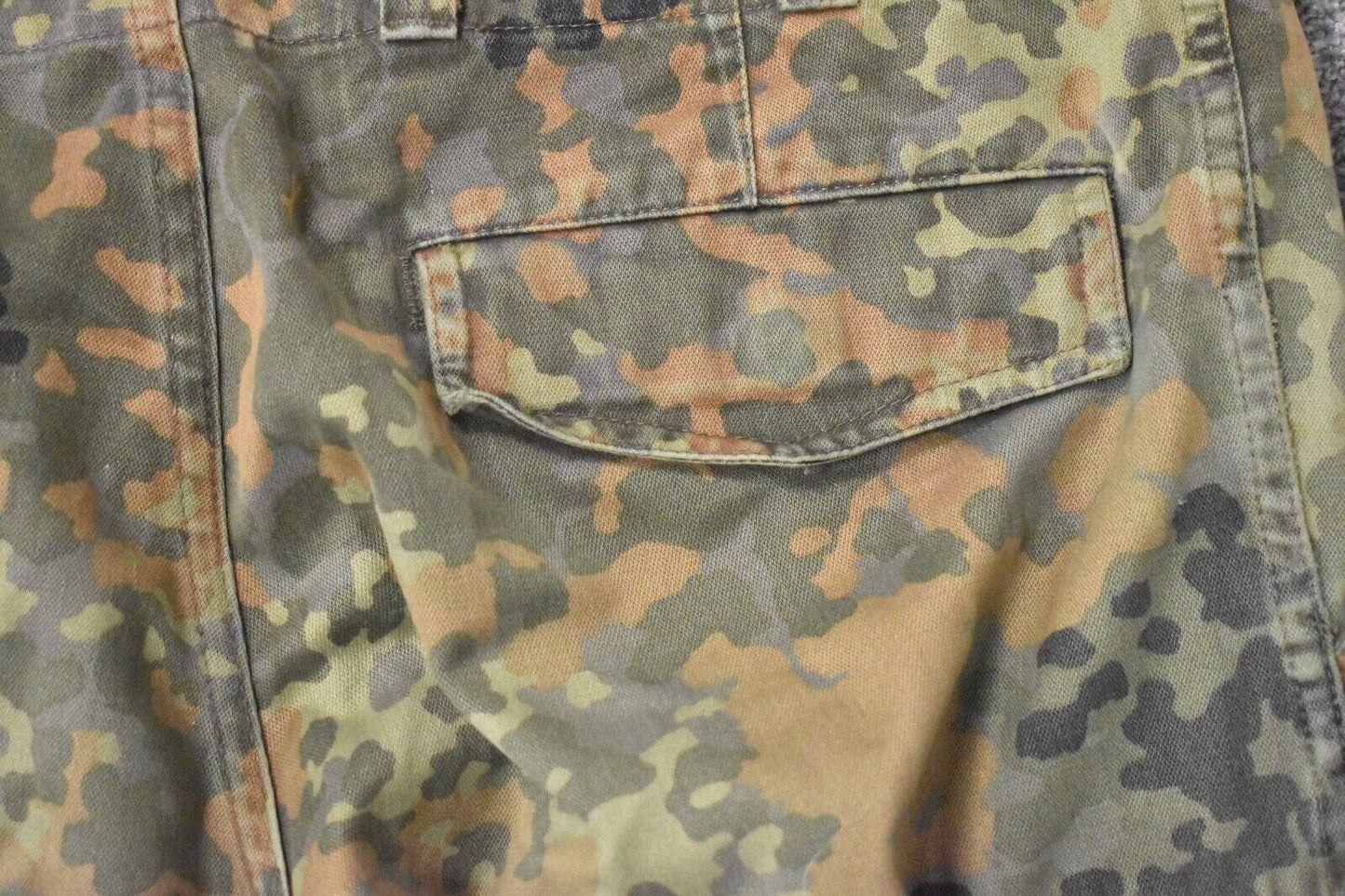 German Army Flecktarn Camouflage Combat Trousers - Size GR2