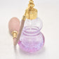 Caithness Glass Fragrance Perfume Bottle Atomiser Purple & White Swirl