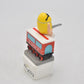 M&M's Yellow Peanut Character 1st Class Train Carriage Cake Topper