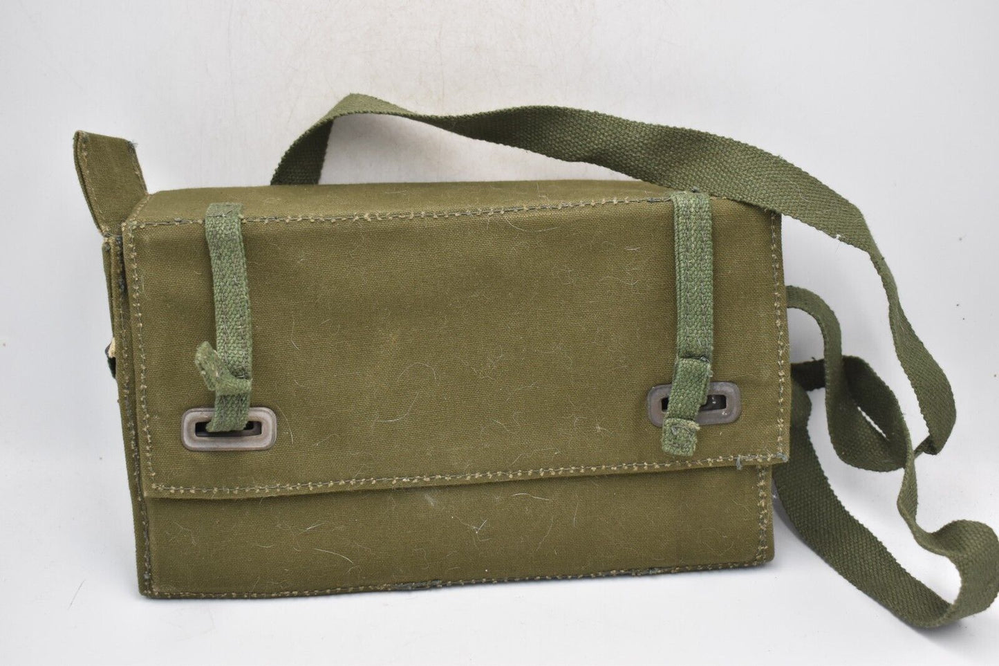 Vintage British Army NBC Vapour Detector Kit Bag – Dated 1956