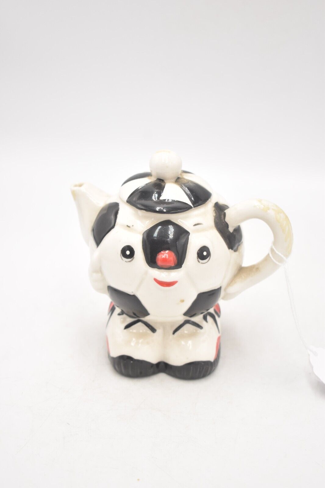 Vintage Football Teapot Novelty Decorative Collectible