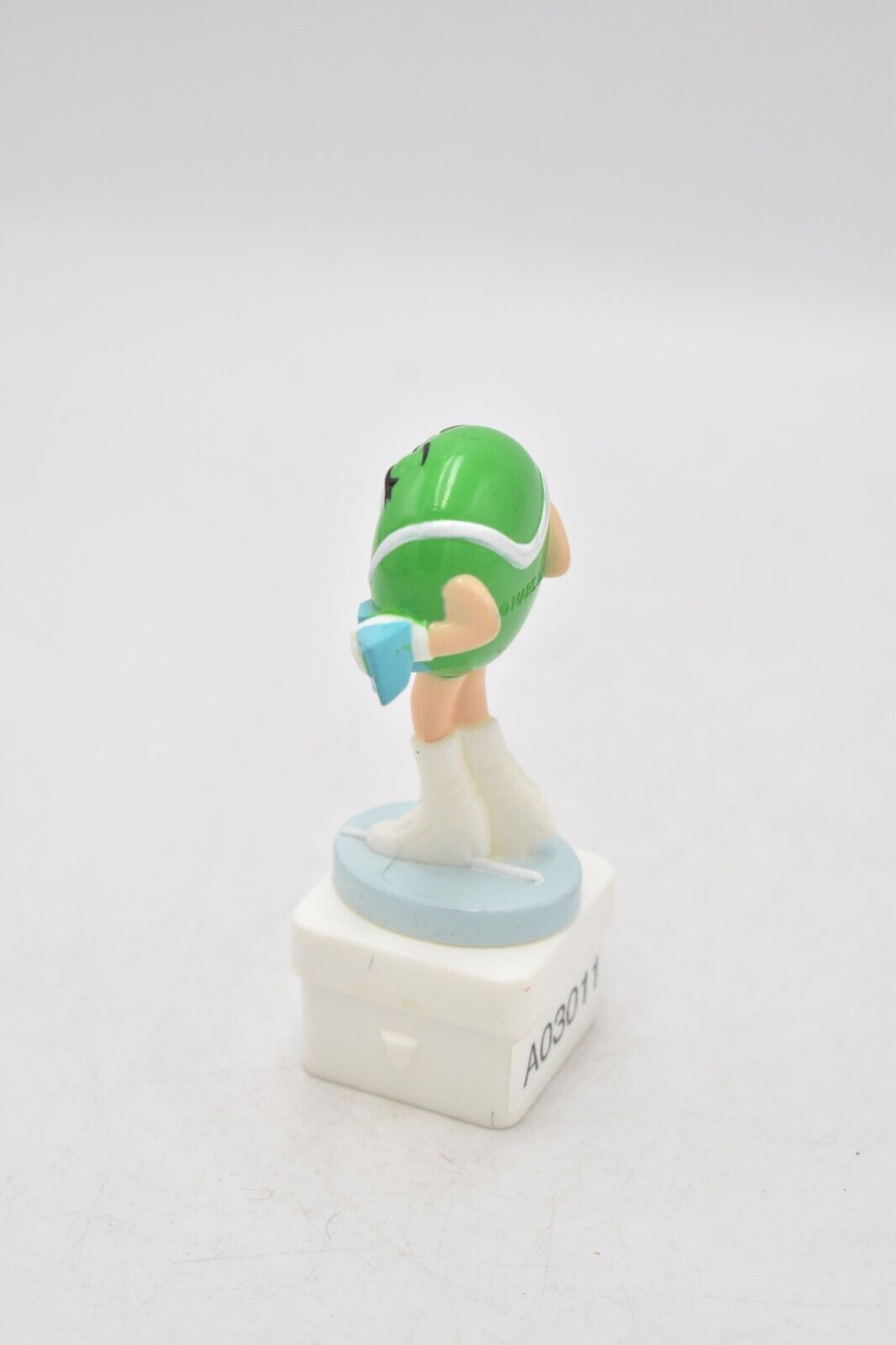 M&M's Ms Green Character Gymnastic Cake Topper