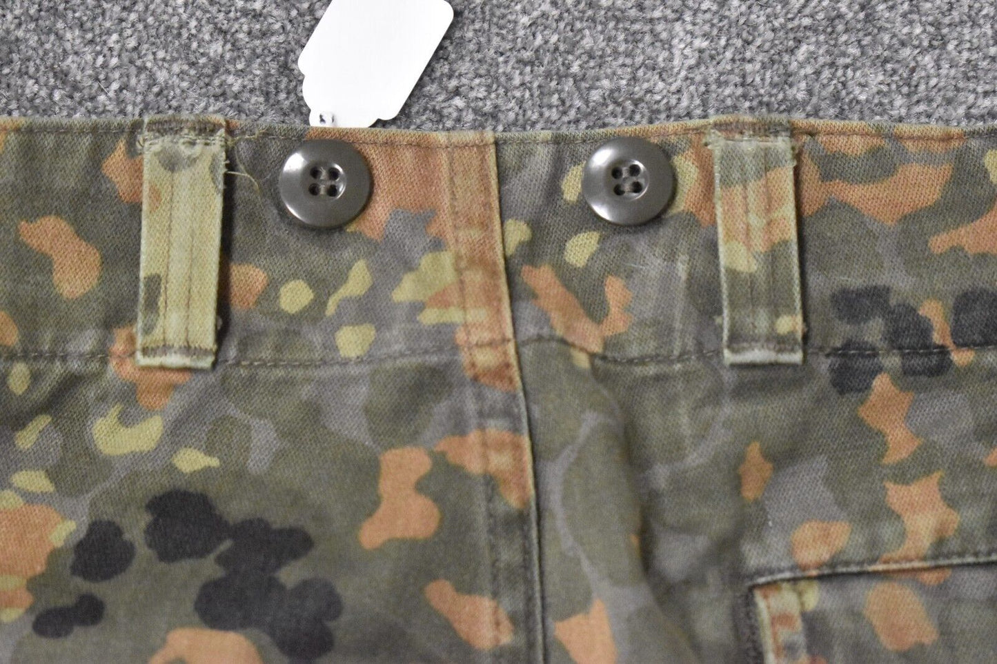 German Army Flecktarn Camouflage Combat Trousers - Size GR2