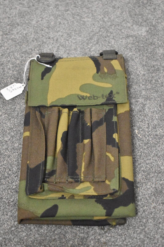 Web-Tex DPM Folding Waterproof Map Case Pouch Camouflage