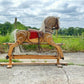 Vintage Children's Wooden Rocking Horse