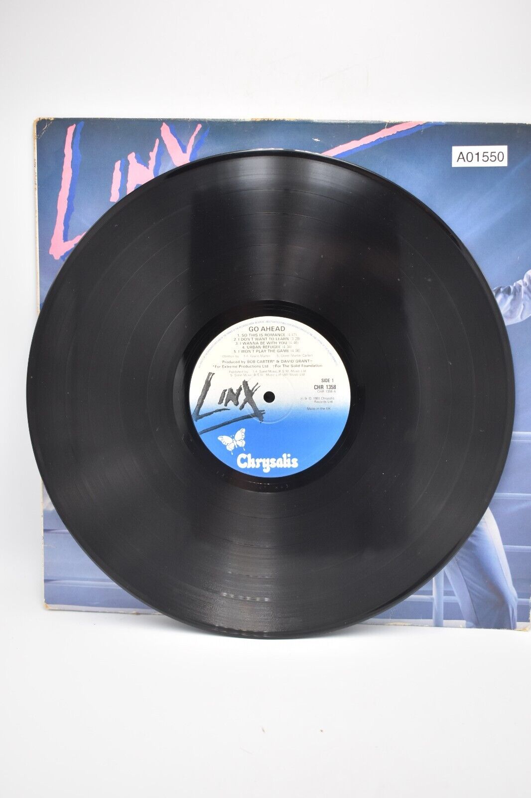 Linx Go Ahead 12" LP Vinyl Record 1981 CHR1358