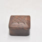 Vintage Hand Carved Wooden Trinket Box, Storage Box, Pull Box