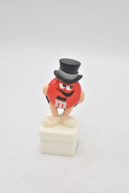 M&M's Red Character Top Hat Cake Topper 2001