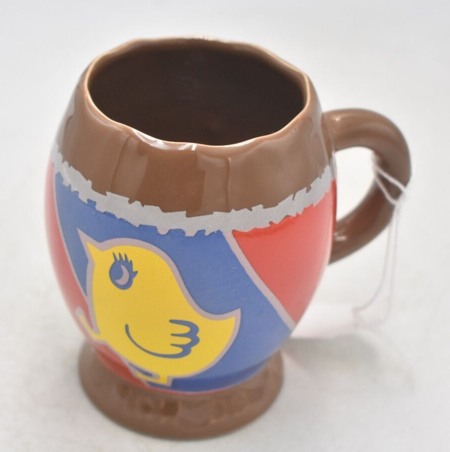 Vintage Cadbury's Crème Egg Eat Yours Coffee Mug Tea Cup Advertising Collectible