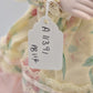 Vintage Porcelain Doll Brown Hair, Brown Eyes and Floral Dress