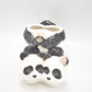 Vintage Panda Couple Teapot Novelty Decorative Collectible