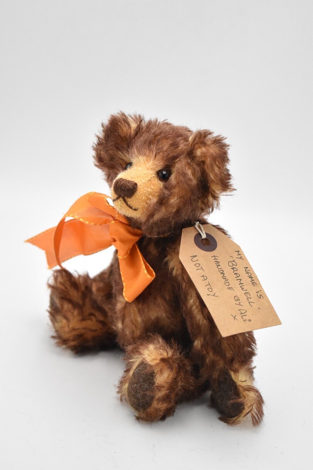 Artist Teddy Bear Bramwell by Ali One of a Kind Tagged