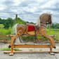 Vintage Children's Wooden Rocking Horse