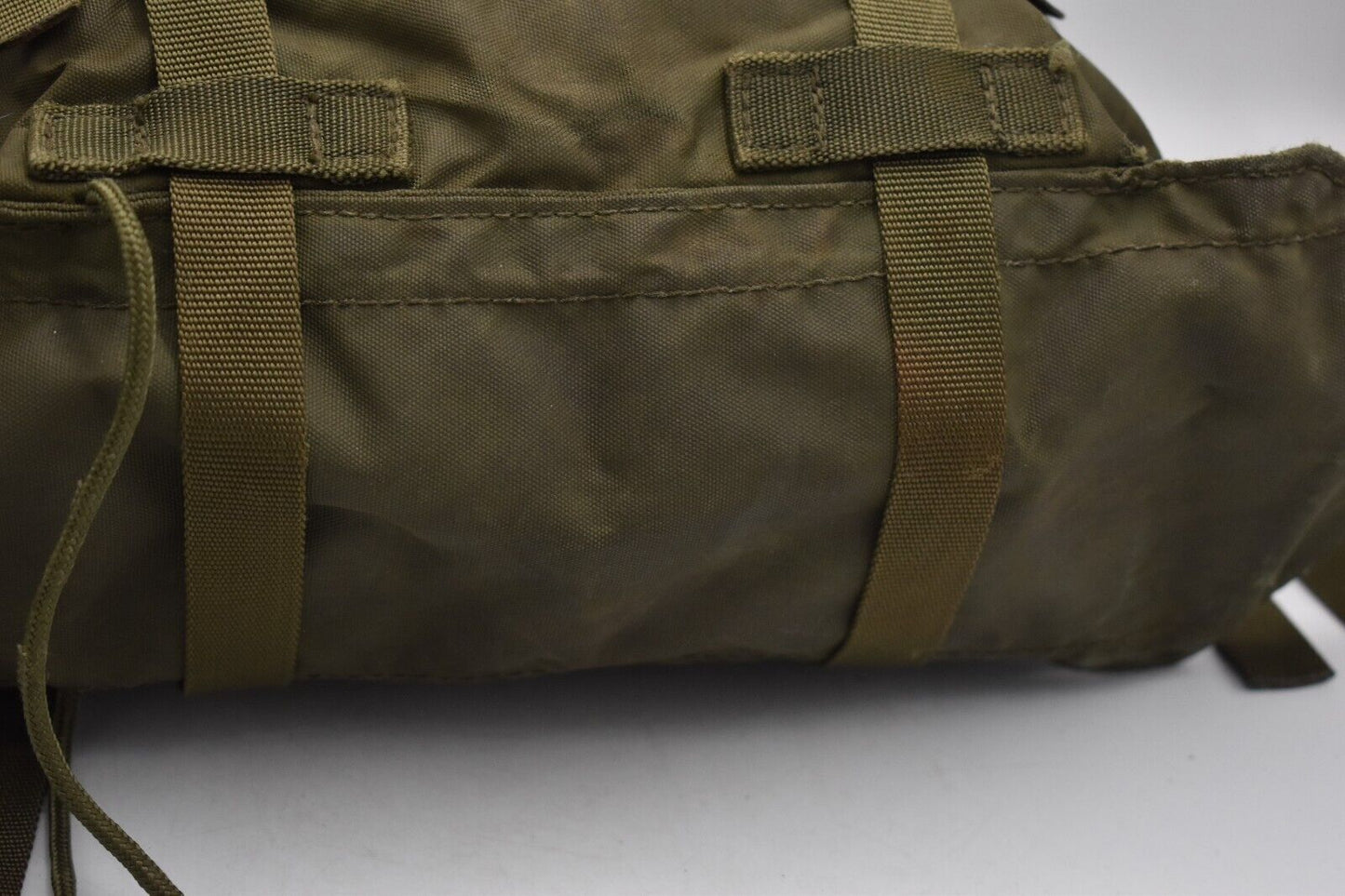 British Army 1971 Pattern Butt Pack Haversack Pouch – Olive Green PVC Nylon