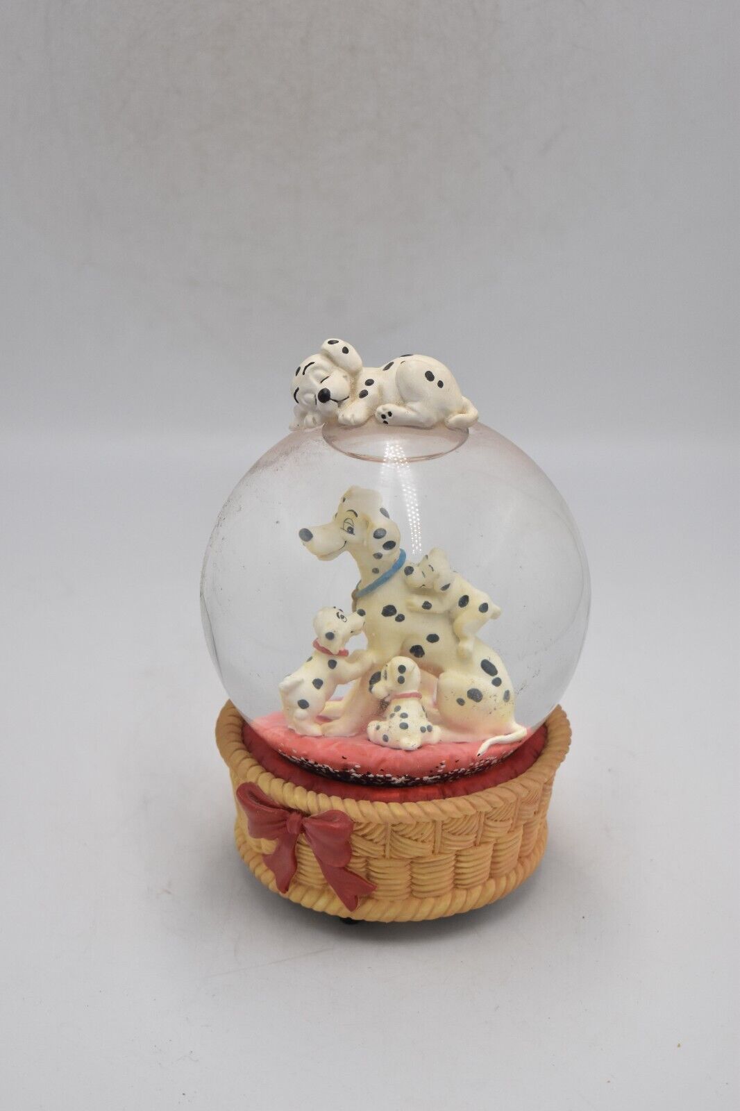 Disney 101 Dalmatians Musical Snow Globe – “Doggie in the Window” Tune