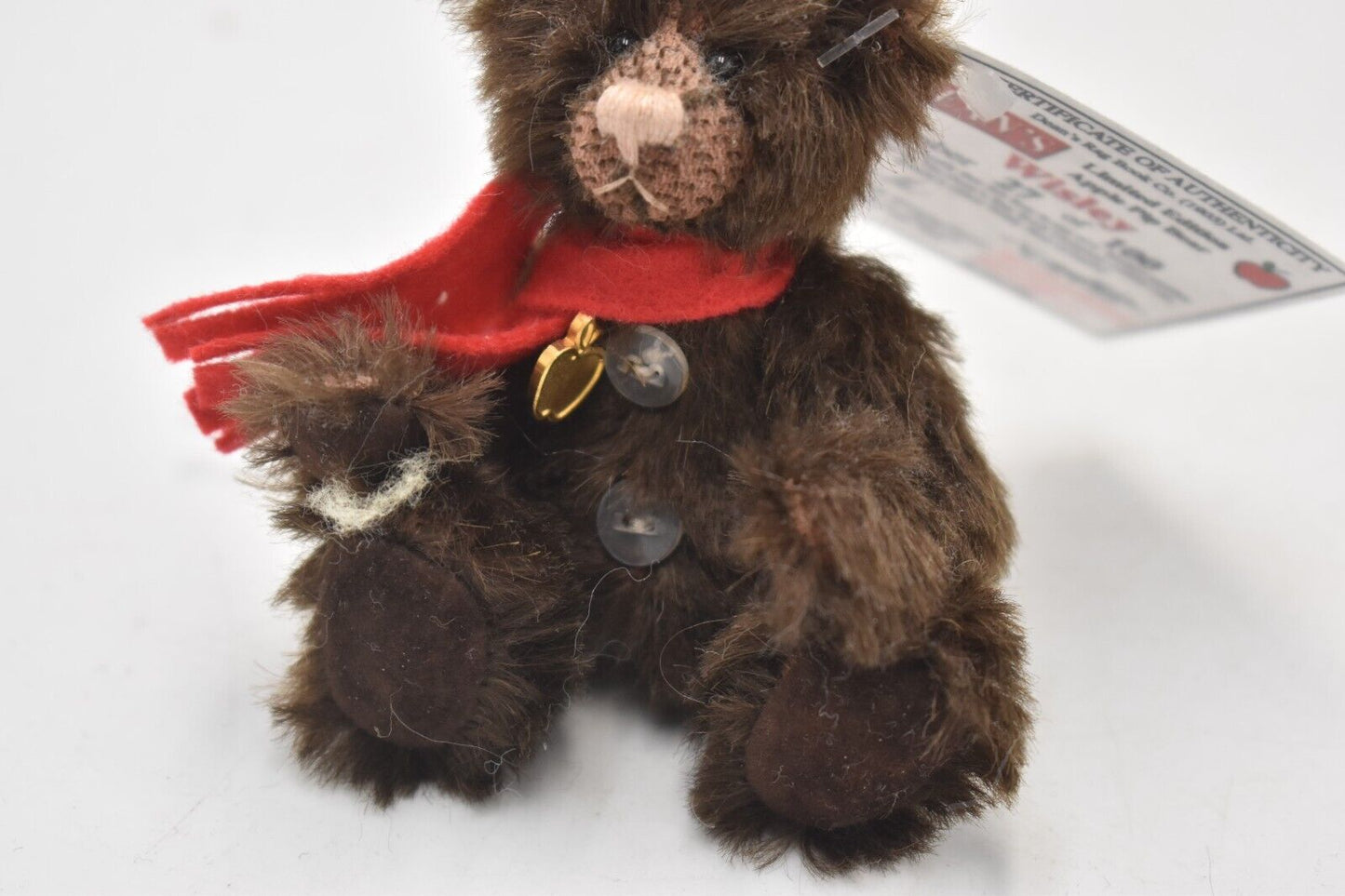 Deans Rag Book Co Wisley Teddy Bear Limited Edition Tagged & Retired