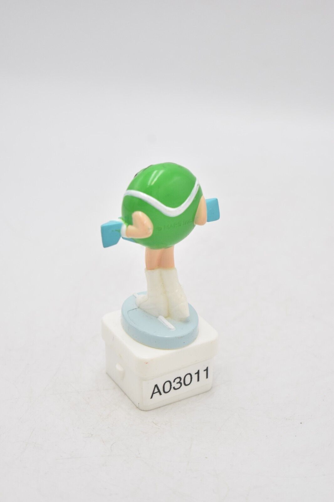 M&M's Ms Green Character Gymnastic Cake Topper