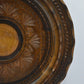 Vintage Hand Carved Wooden Bowl Retro Rustic Wood Plate Trinket Dish Key Tidy