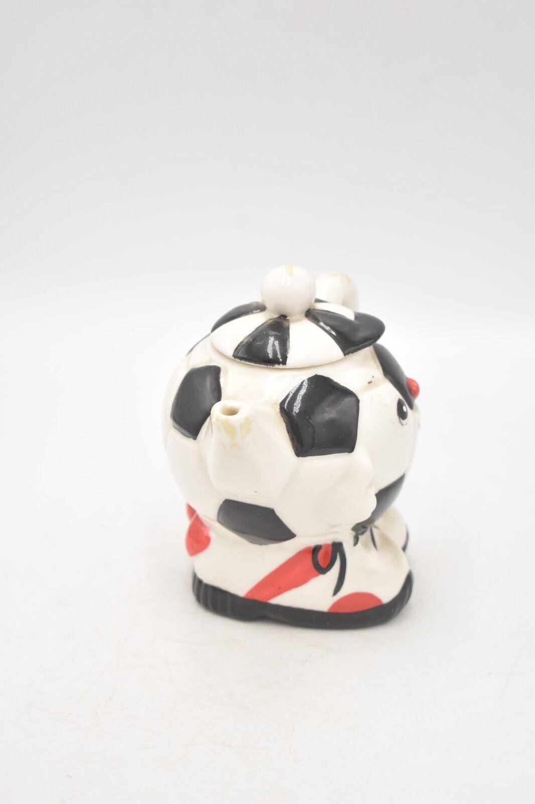 Vintage Football Teapot Novelty Decorative Collectible