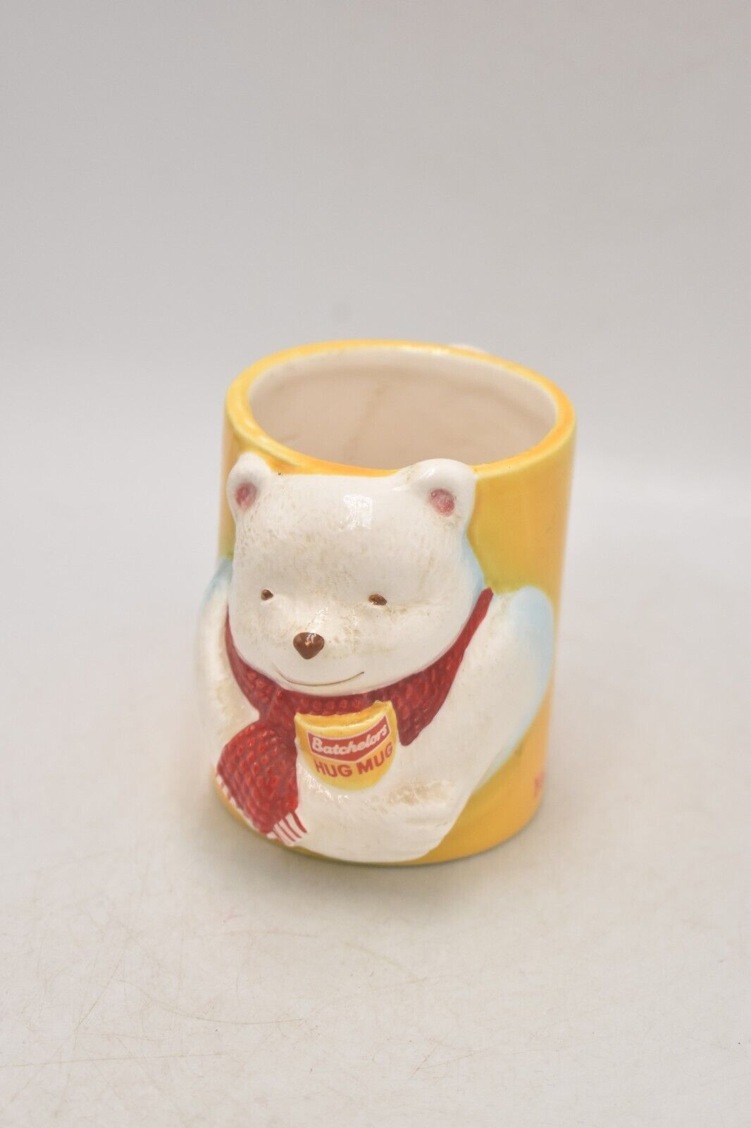 Vintage Batchelors Cup-a-Soup Polar Bear Hug Ceramic Mug Coffee Mug Tea Cup