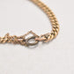 Vintage Kollmar & Jourdan 14ct Rolled Gold Curb Bracelet – 11.9g