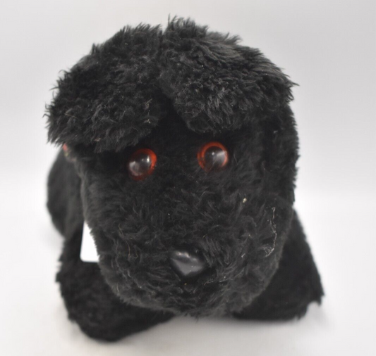 Vintage A&G Soft Toys Black Scottie Dog Teddy Bear Plush Soft Toy Retired