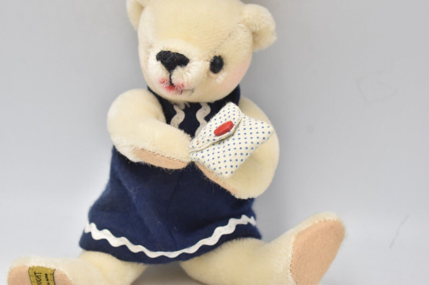 Merrythought Sealed with a Kiss Mohair Teddy Bear – Limited Edition