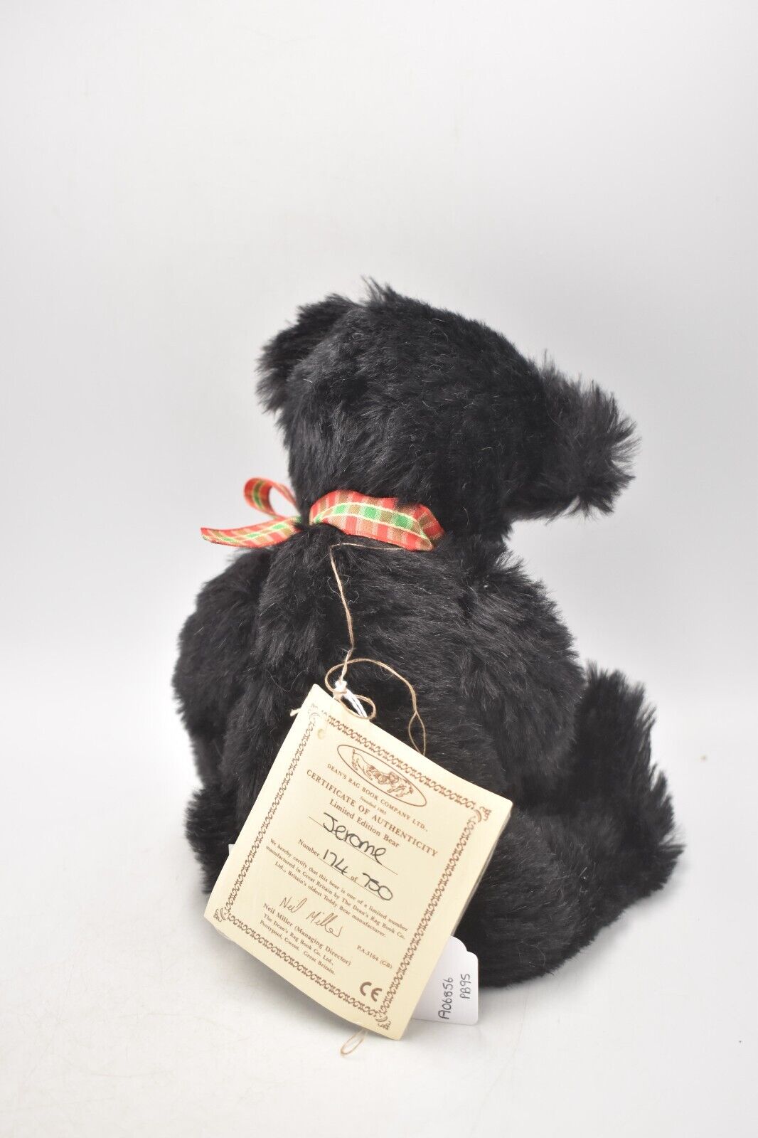 Deans Rag Book Co Jerome Teddy Bear Limited Edition Retired & Tags