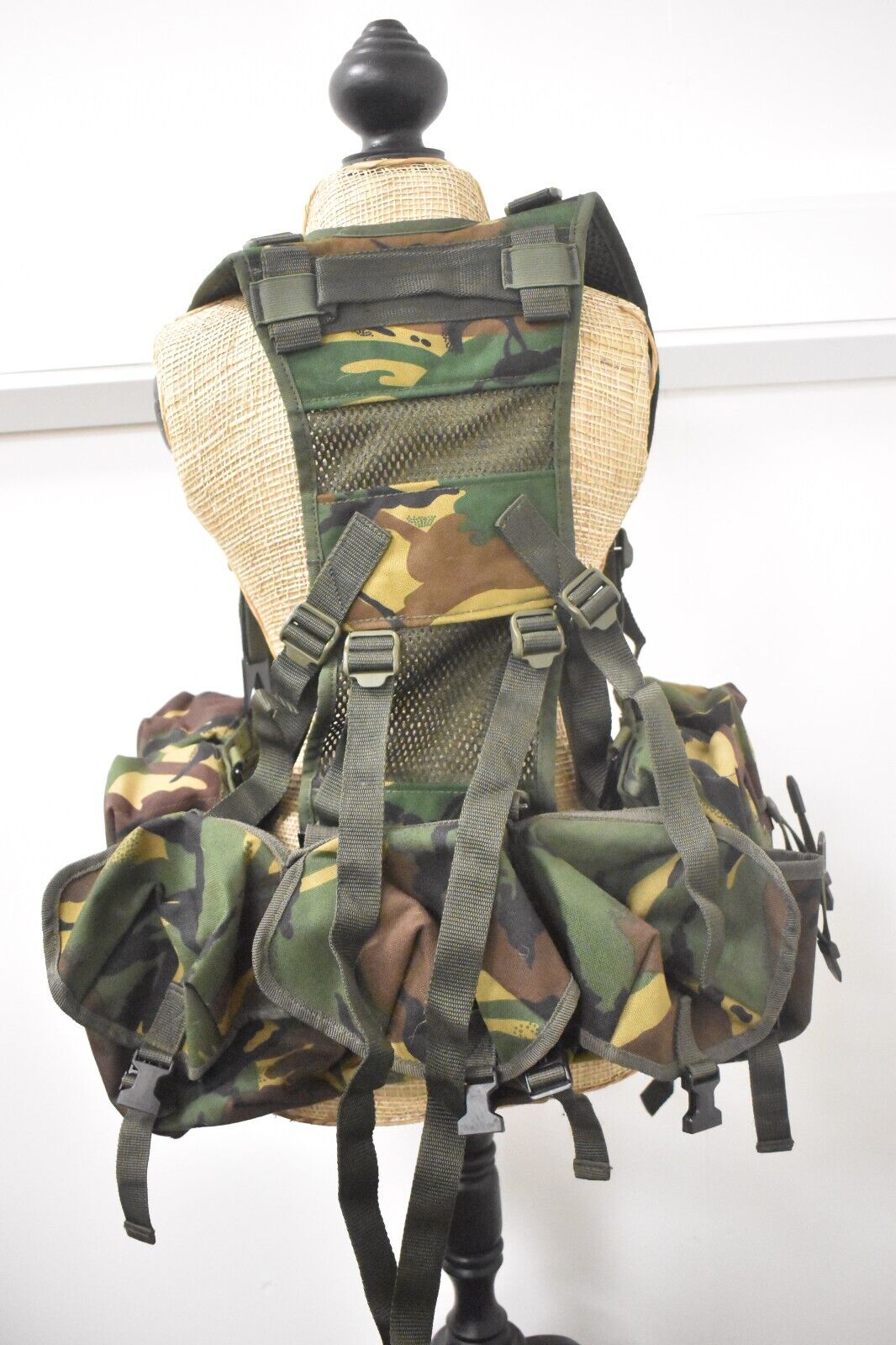 Arktis Airborne Webbing DPM Army Set Mesh Yoke Vest Assault Camo