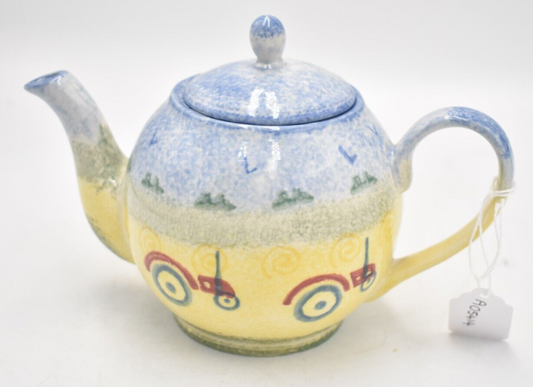 Vintage Price & Kensington Country Farm Teapot Decorative Collectible