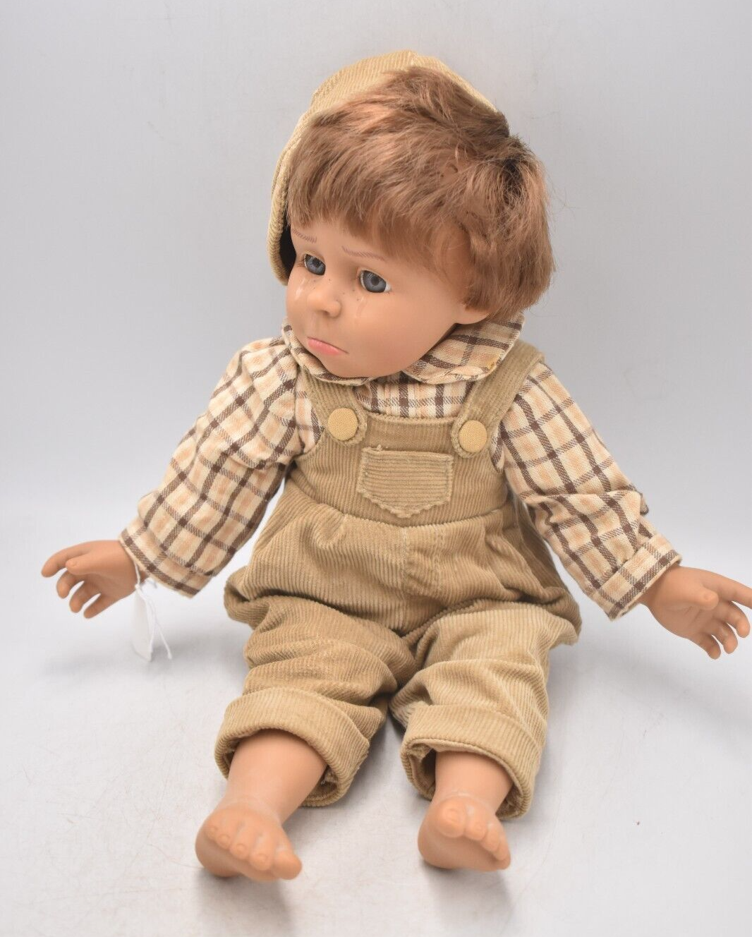 Vintage Spanish Expressions Doll Baby Boy Crying Hard Plastic