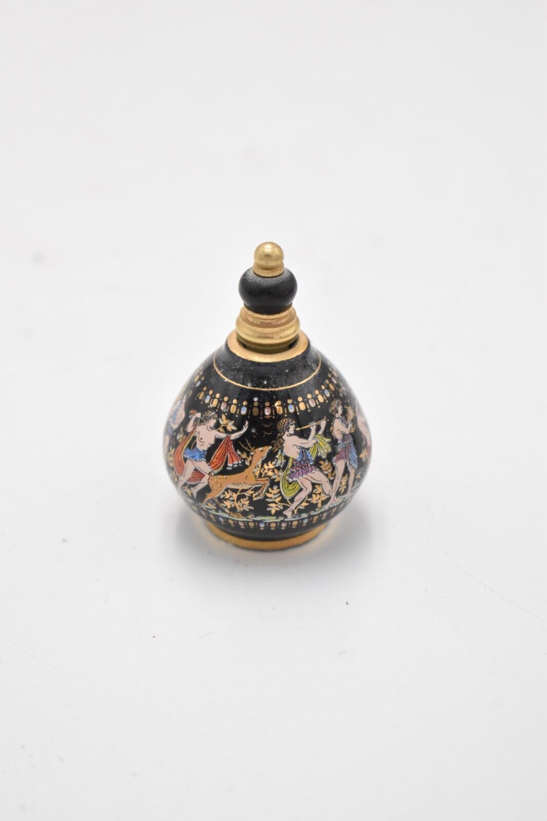 Vintage Venus Series Perfume Bottle Made In Greece Scent Pot