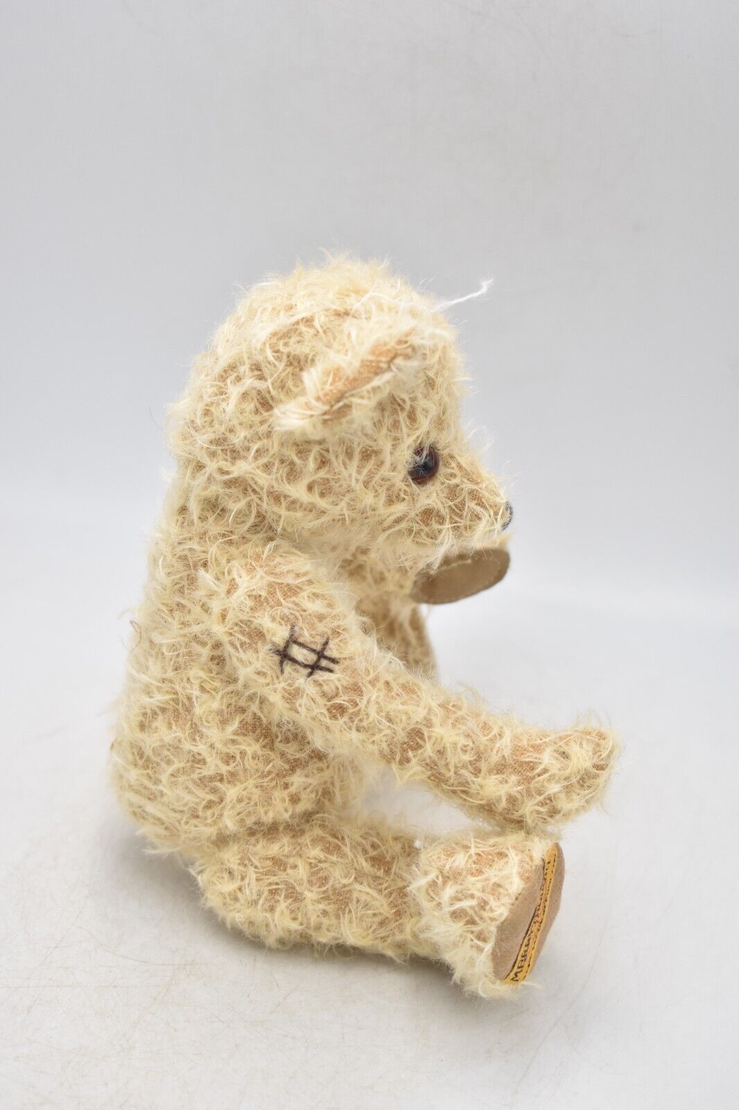 Merrythought Stitches Mohair Teddy Bear Limited Edition 22cm Retired