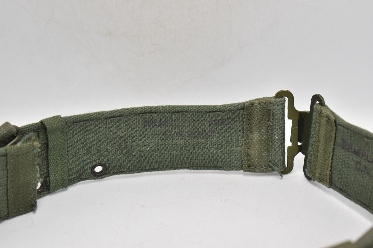 British Army 44 Pattern Webbing Belt – Dated 1952 Military Surplus