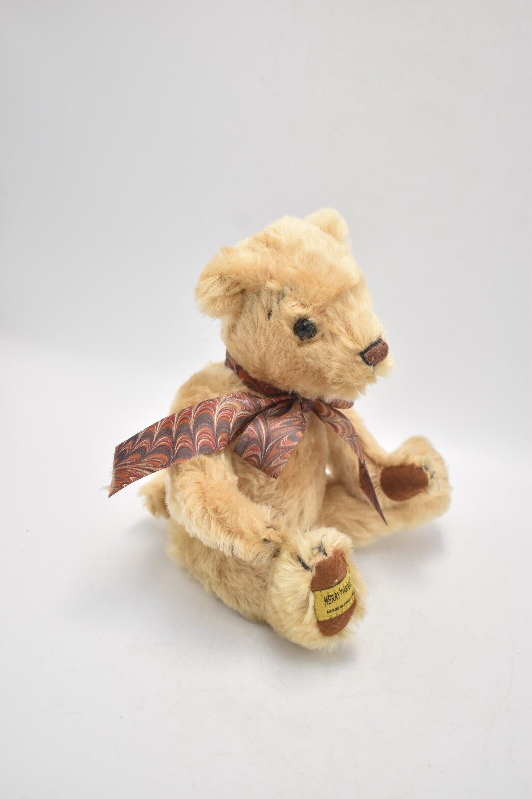 Merrythought Mohair Teddy Bear with Tail Limited Edition Retired