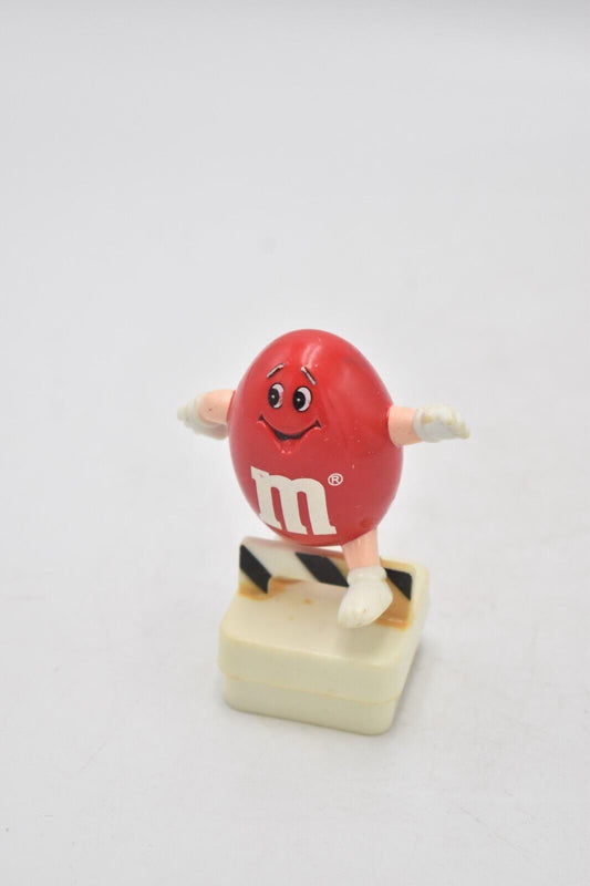 M&M's Red Peanut Character High Jump Cake Topper 1992