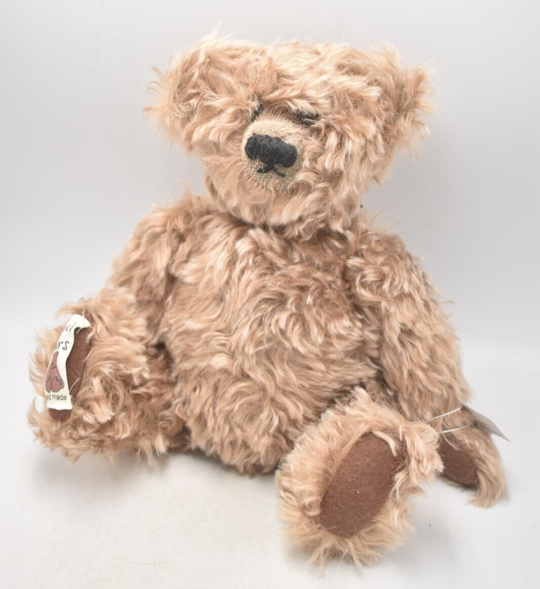 Vintage Artist Teddy Bear by Heidi Bears Brown Curly Mohair