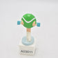 M&M's Ms Green Character Gymnastic Cake Topper