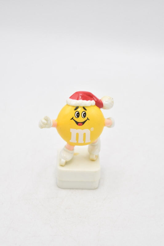 M&M's Yellow Character Ice Skates Cake Topper 1992