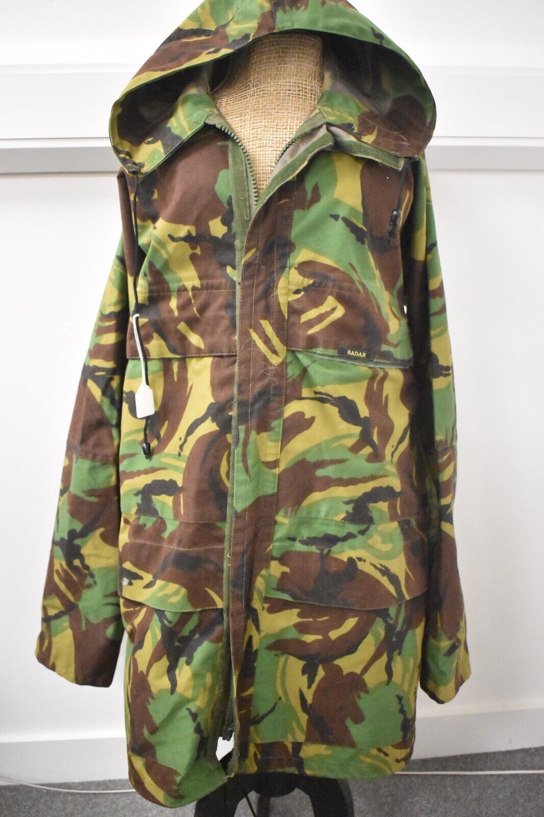 Radar Hydro Ram Military Waterproof Jacket Camouflage Size Small