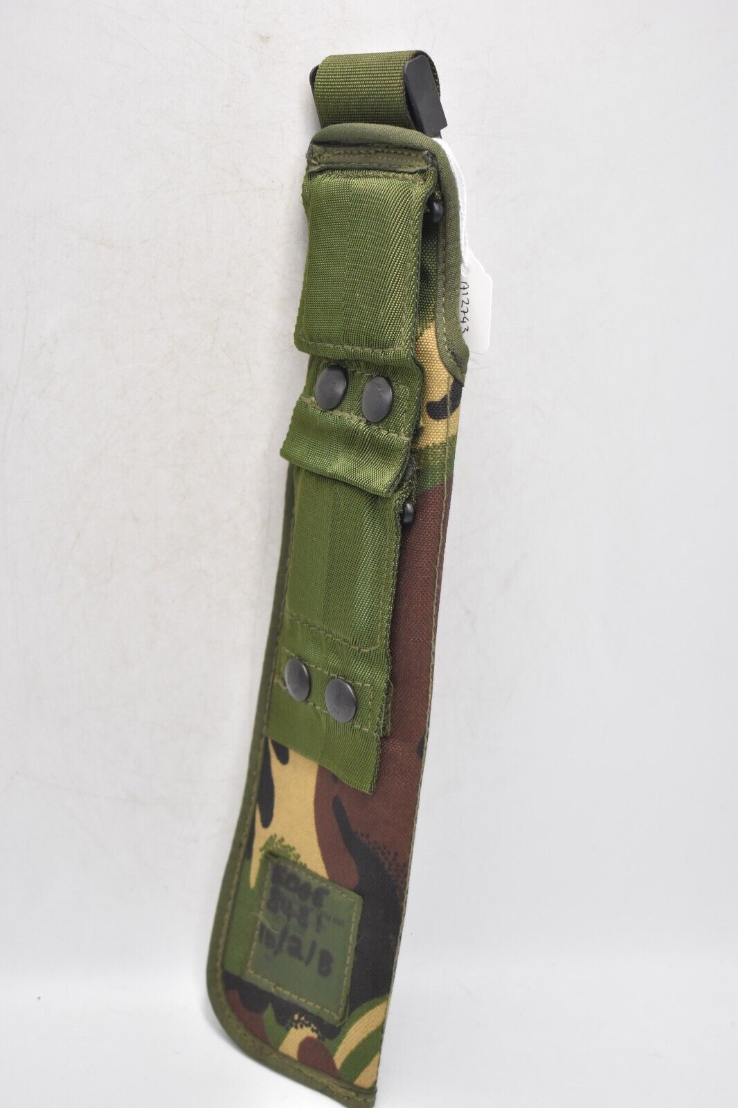 British Army PLCE Webbing Empty SA80 Scabbard Frog Cover – DPM Camo