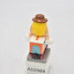 M&M's Yellow Peanut Character 2nd Class Train Carriage Cake Topper