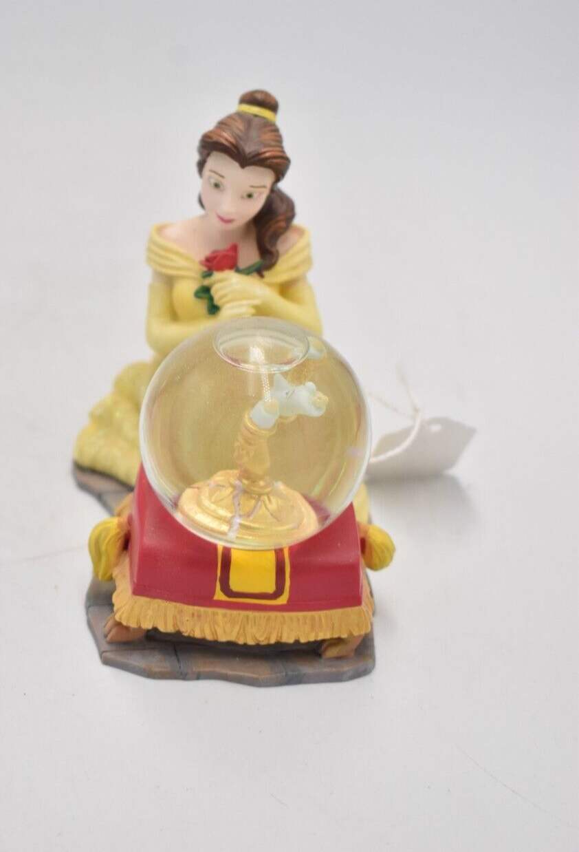 Disney Belle & Lumière Beauty and the Beast Mini Snow Globe