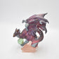 Mythical Purple Gothic Fantasy Dragon Figurine Ornament Statue