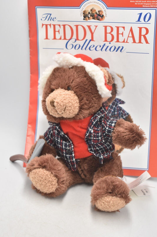 The Teddy Bear Collection Louis The Lumberjack Plush Soft Toy Retired Magazine