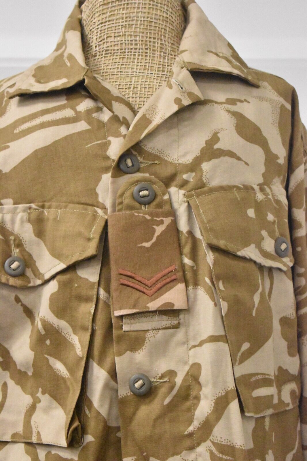 British Army Desert DPM Lightweight Tropical Combat Shirt/Jacket Size 170/88