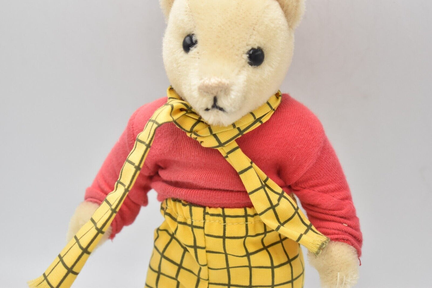 Merrythought Rupert the Bear – Limited Edition Retired – Mohair