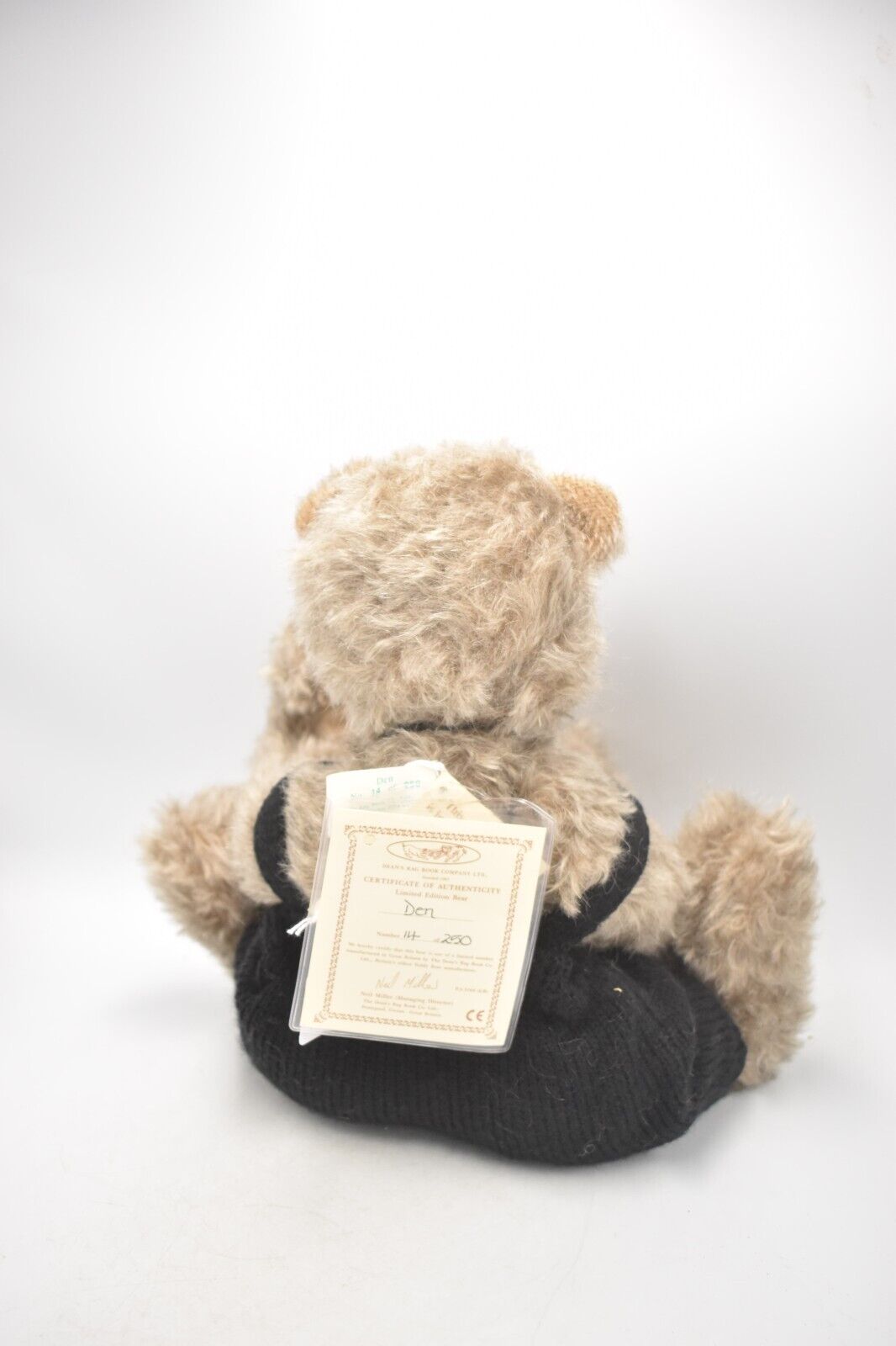 Deans Rag Book Co Den Teddy Bear Artist Showcase Jackie Eeles Limited Edition