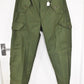 Vintage Swedish Army Olive Green Combat Trousers – Dated 1976, W30" L32"