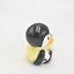 Vintage Penguin Playing Football Figurine Statue Ornament Ceramic